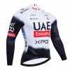 Wielershirt 2025 UAE TEAM EMIRATES Lange Mouw - Wit
